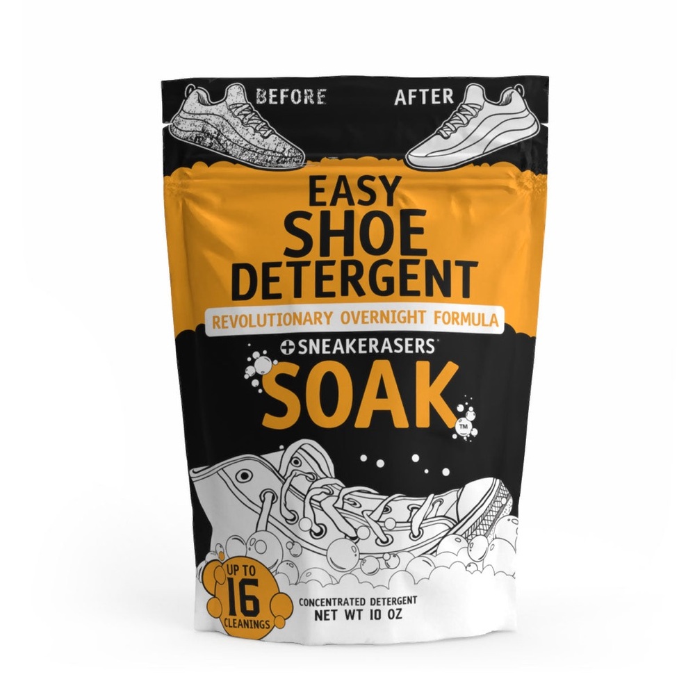 SneakERASERS Overnight Soak Detergent, Shoe & Sneaker Cleaner, 10oz